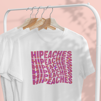HIPEACHES Orange & Purple Design Shirt