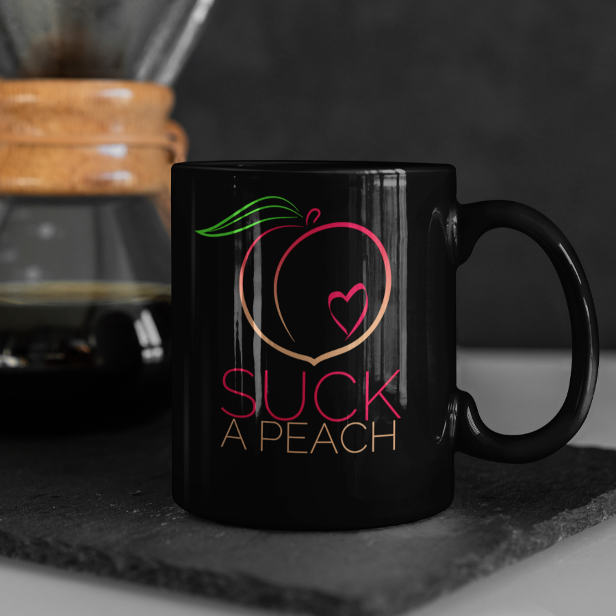 Suck A Peach Mug