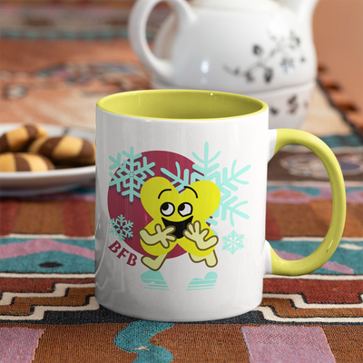 Jacknjellify Holiday X Yellow Mug