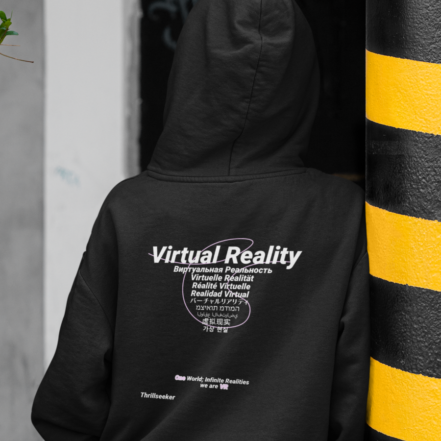 Limited Edition - We Are VR Black Hoodie – Crowdmade