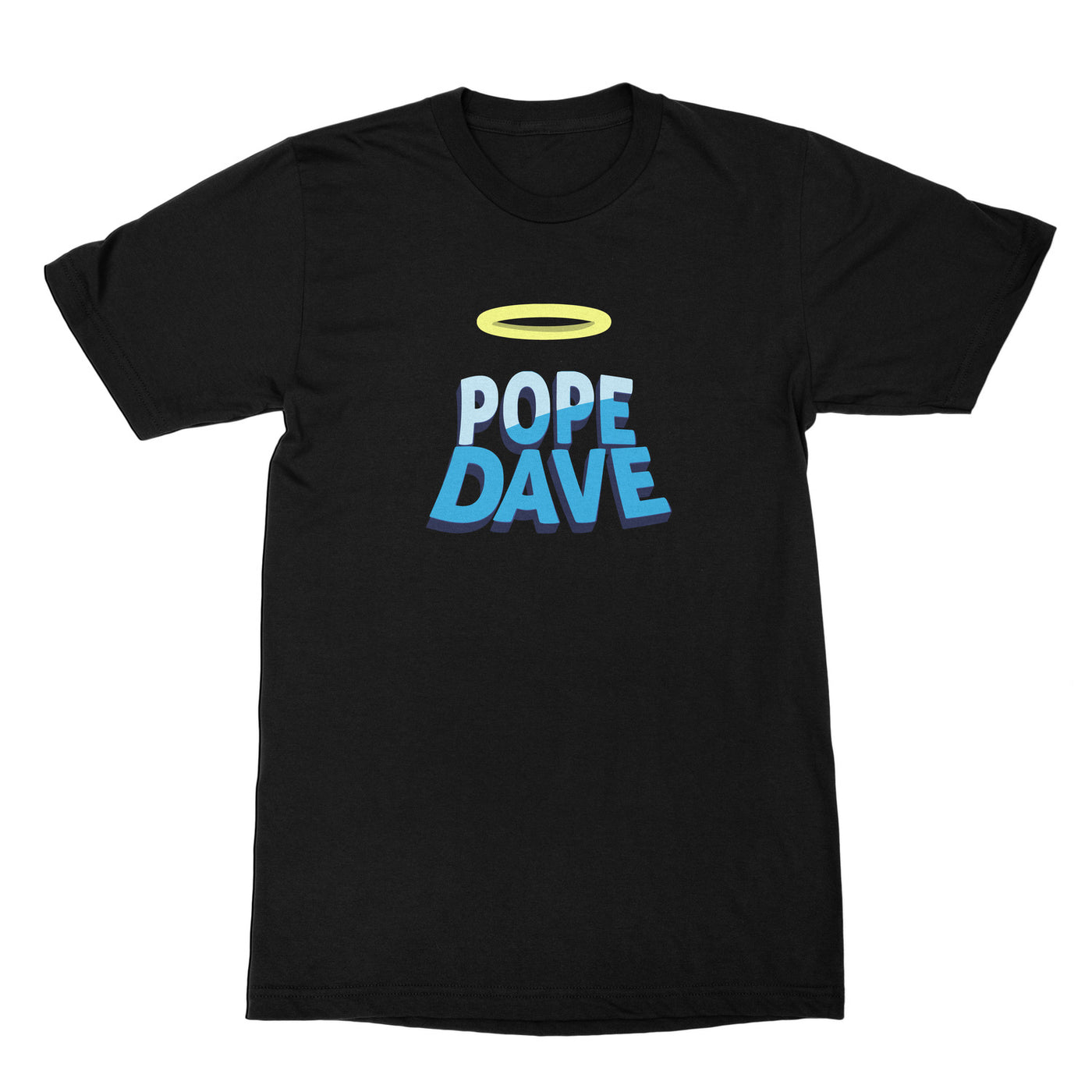PopeDave Black T-Shirt
