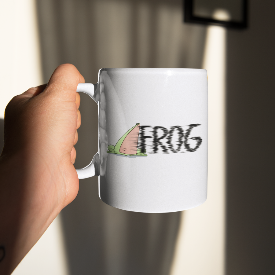 Double Sided Frog Mug