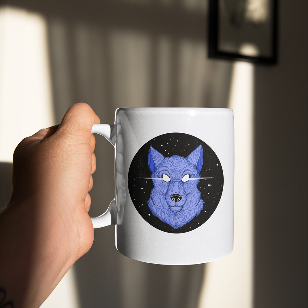 Blue Starwolf Mug