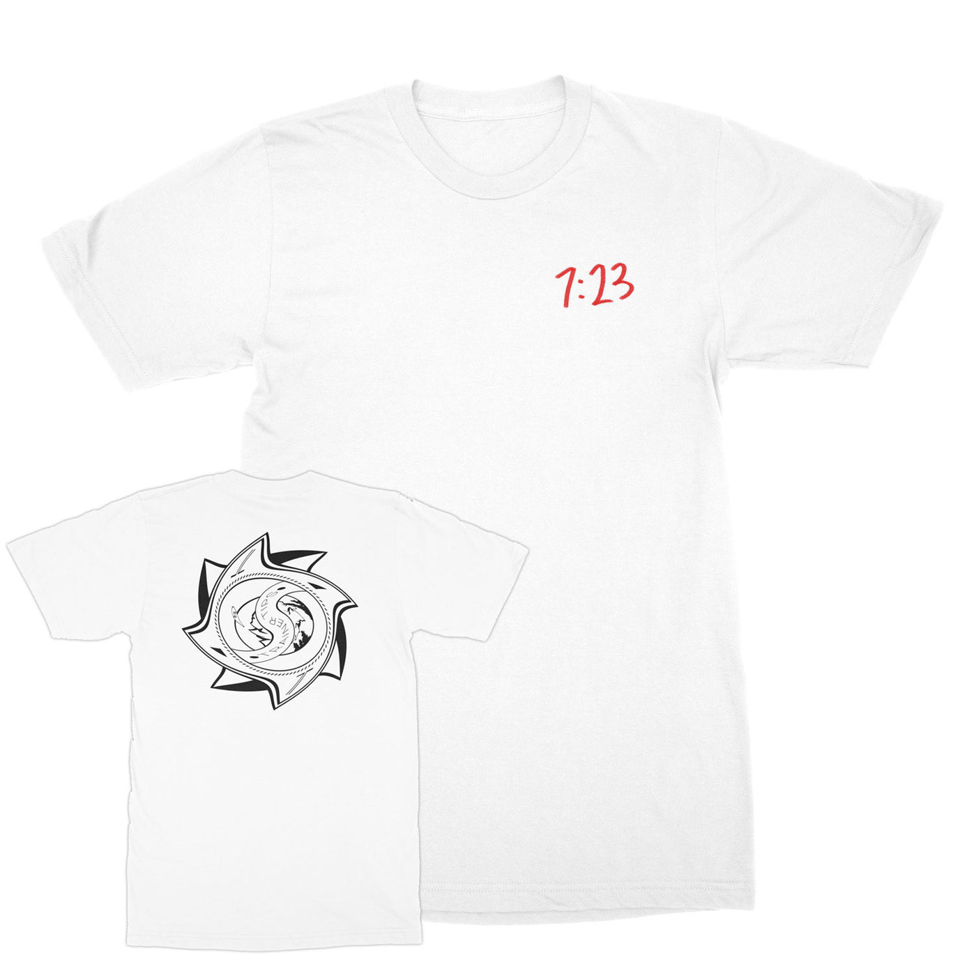 7:23 Double Sided T-Shirt