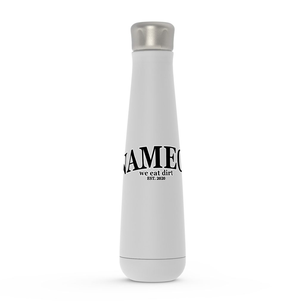 Nameca White Water Bottle