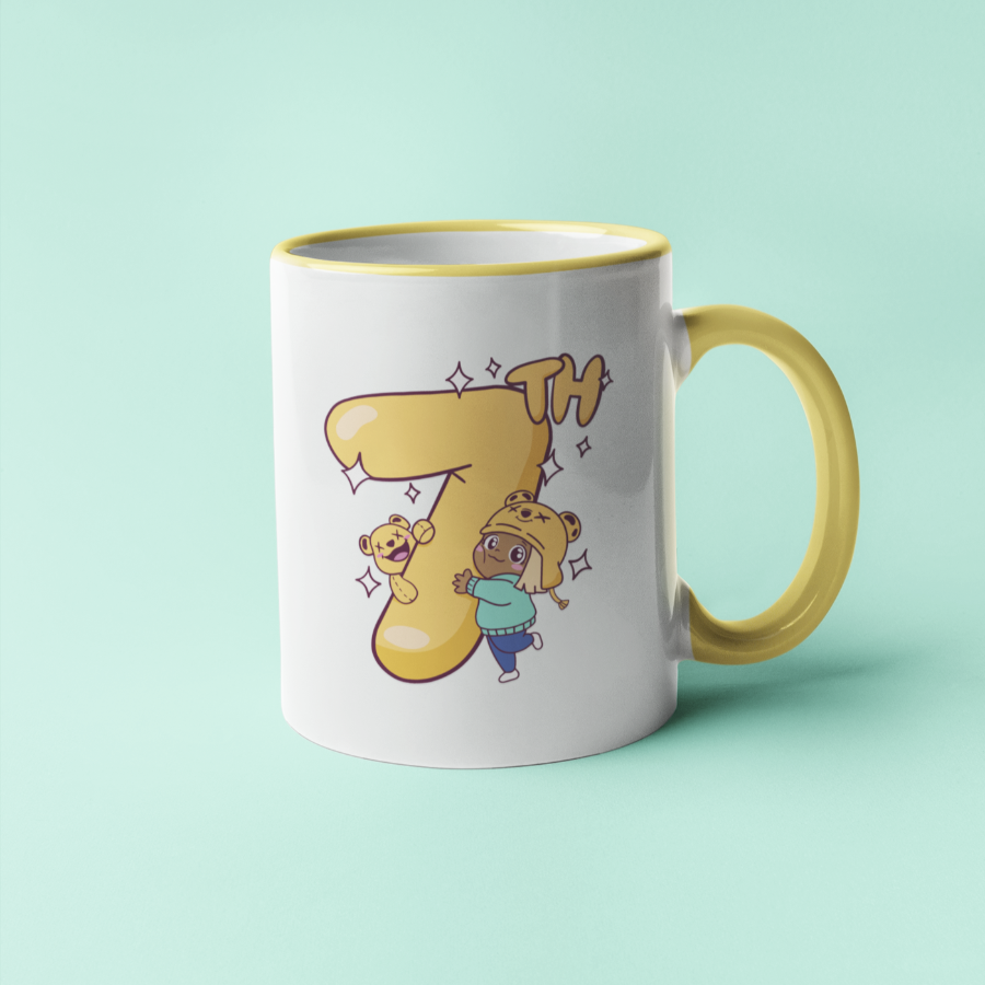 Limited Edition 7 Year Accent Mug